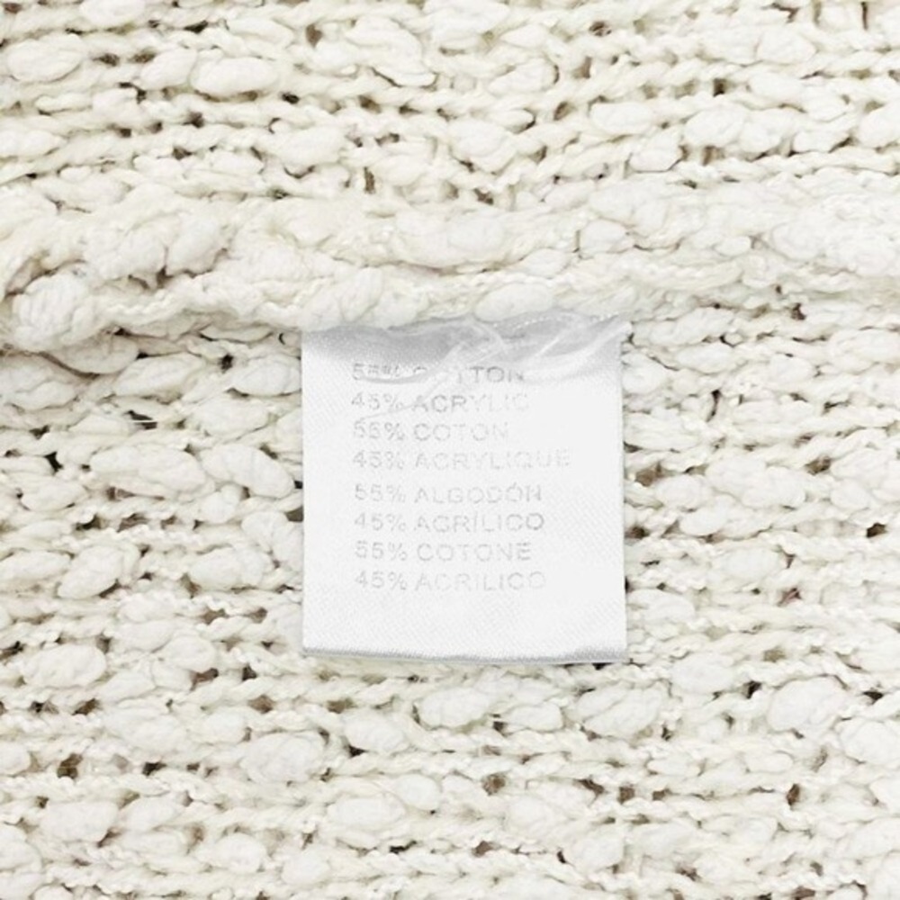 Young Fabulous & Broke Popcorn Knit Hoodie Sweater Size S Cream Clean Girl Comfy - Picture 14 of 14